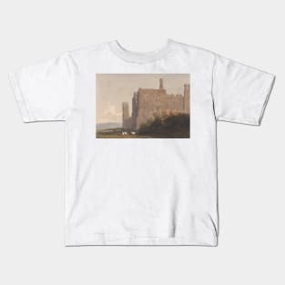 Battle Abbey, Sussex by David Cox Kids T-Shirt